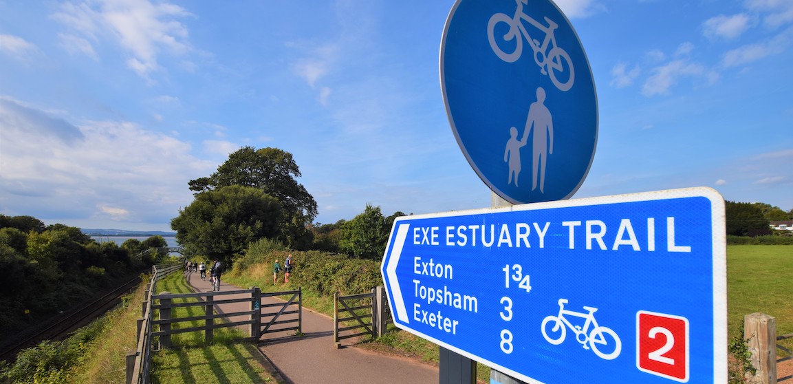 Exe cycle trail route 2