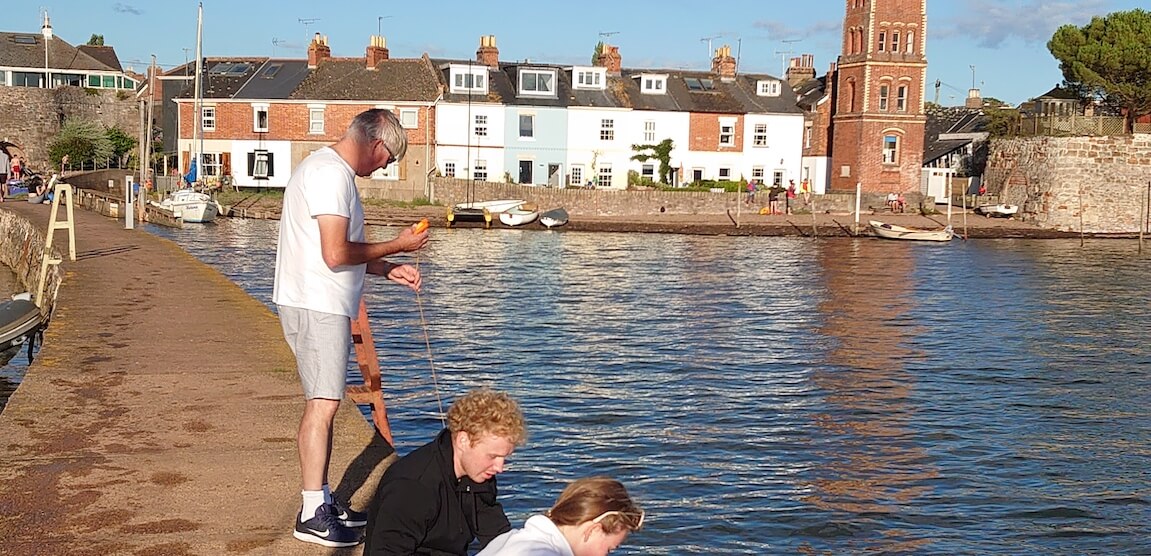 Crabbing Lympstone