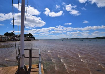 Looking down the Exe Estuary