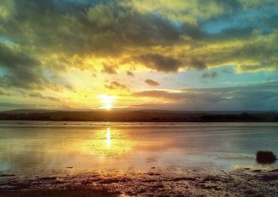 Sunset at Topsham Devon