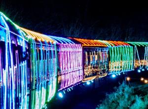 train of lights